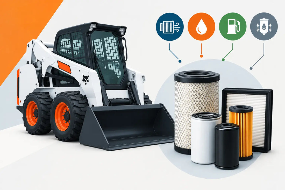 ¿Qué filtro usa Bobcat S650? Guía por sistema