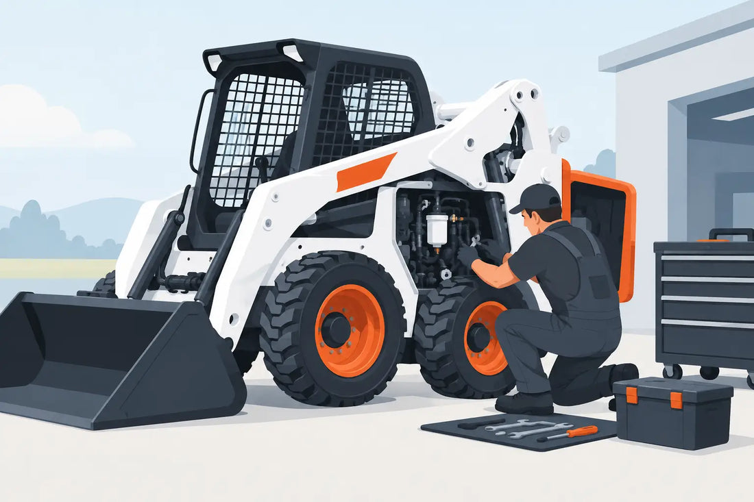 Ejemplo de reparación Bobcat sin demoras