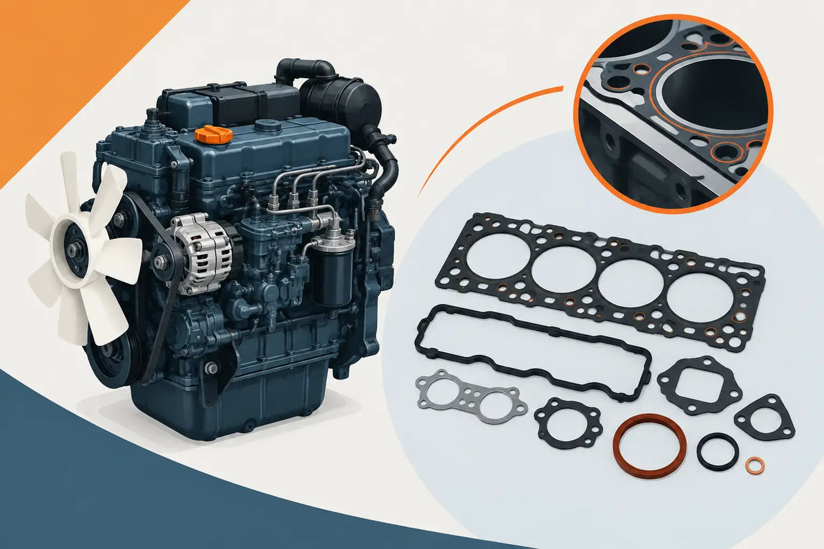¿Qué junta lleva Kubota V2203? Guía de selección