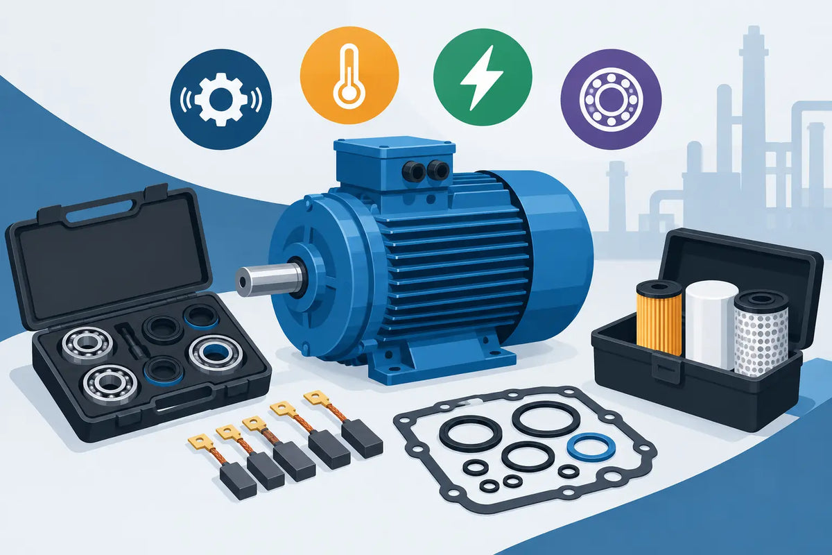 Mejores kits para motor industrial según la falla
