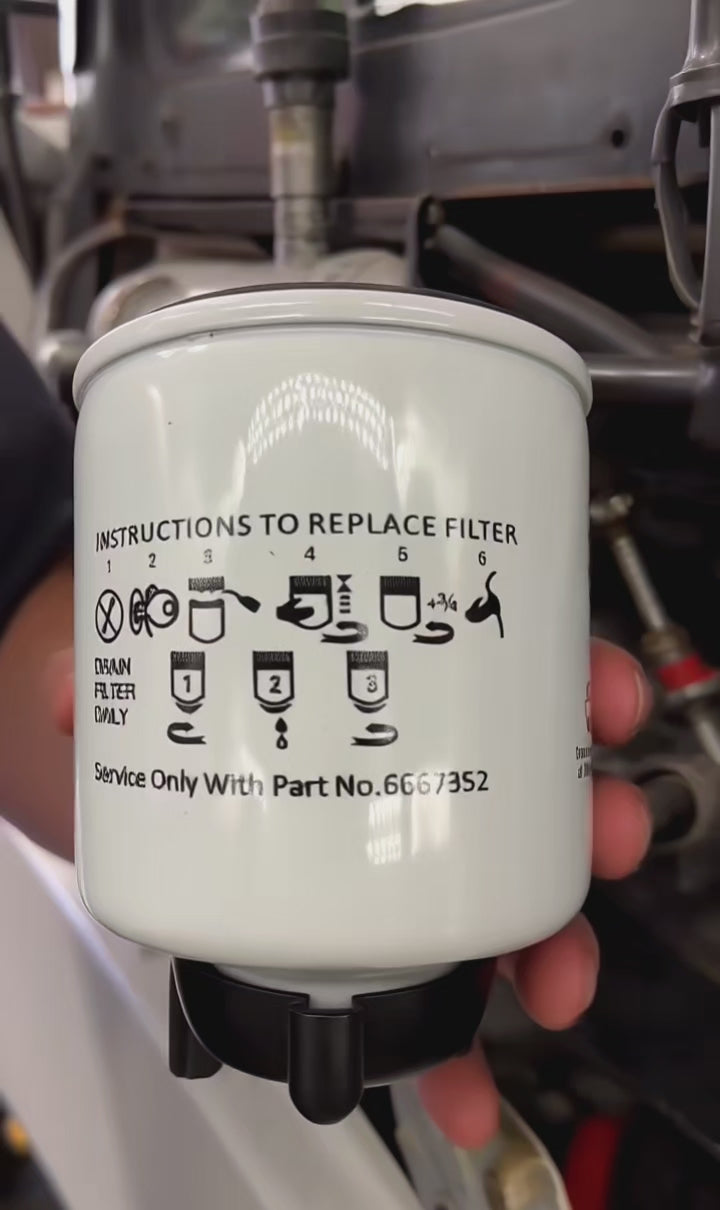 Filtro De Combustible 6667352 Para Bobcat