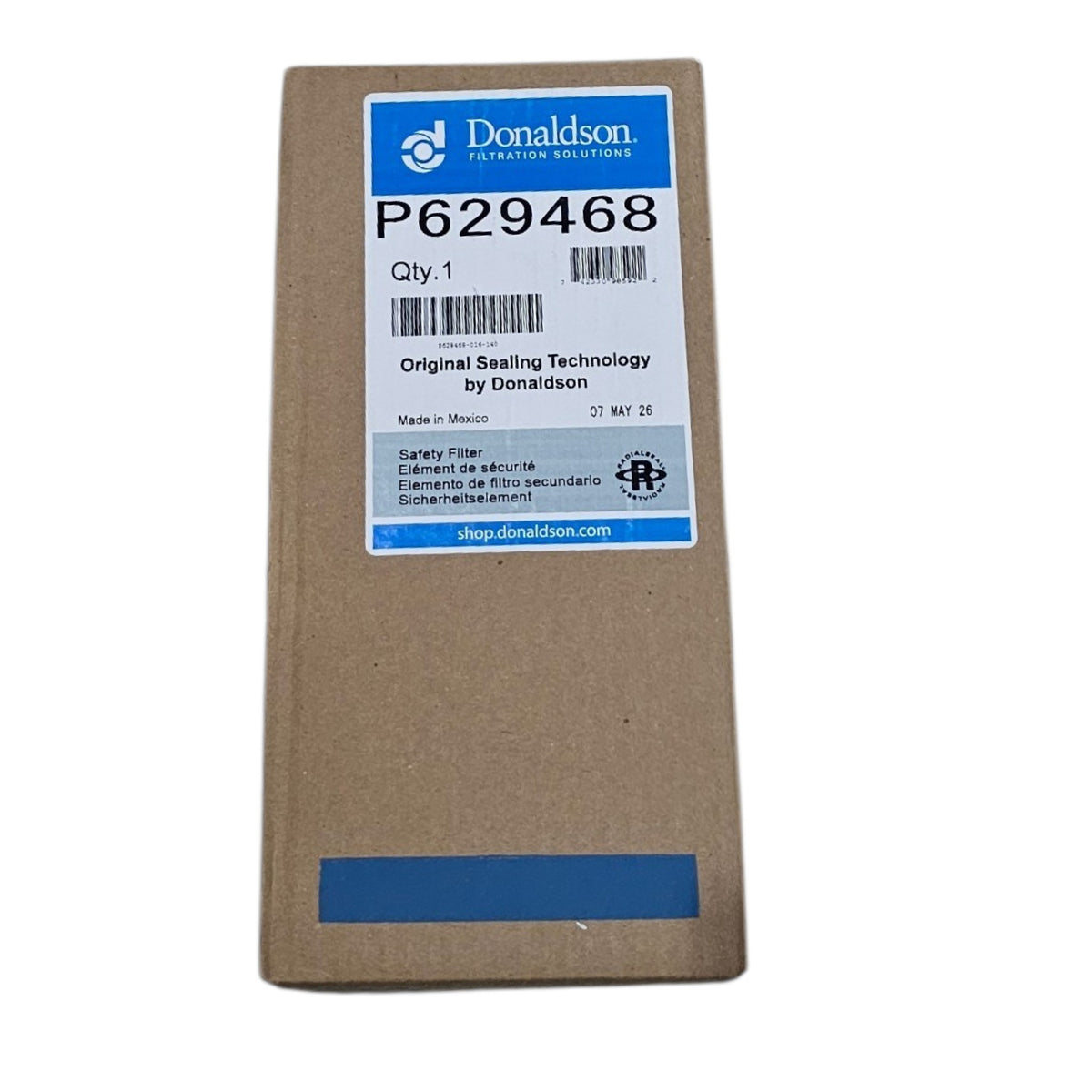 Filtro de aire Donaldson P629468 reemplazo de Bobcat 7008044