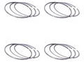 Juego de 4 anillos de pistón STD 1G772-21050 compatibles con motor Kubota V3307 2,0 *1,5 *3,0 mm