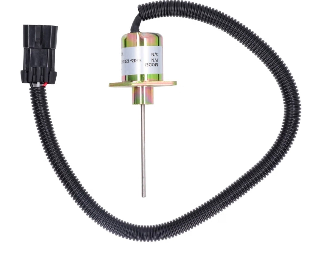 Solenoide de corte de combustible 1503ES-12A5SUC9SCC28 motor Kubota V2203-DI Carrier