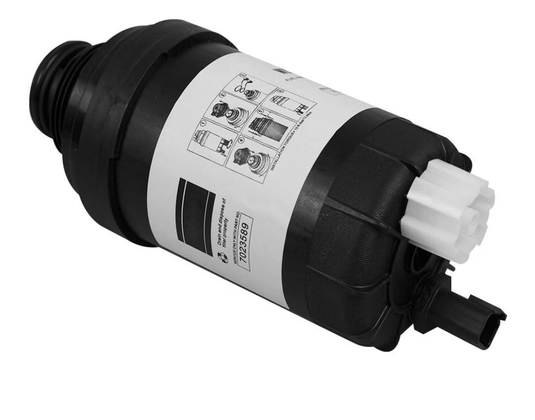 Filtro de combustible Separador de agua Reemplazo Compatible con 7400454 Cargadores Bobcat