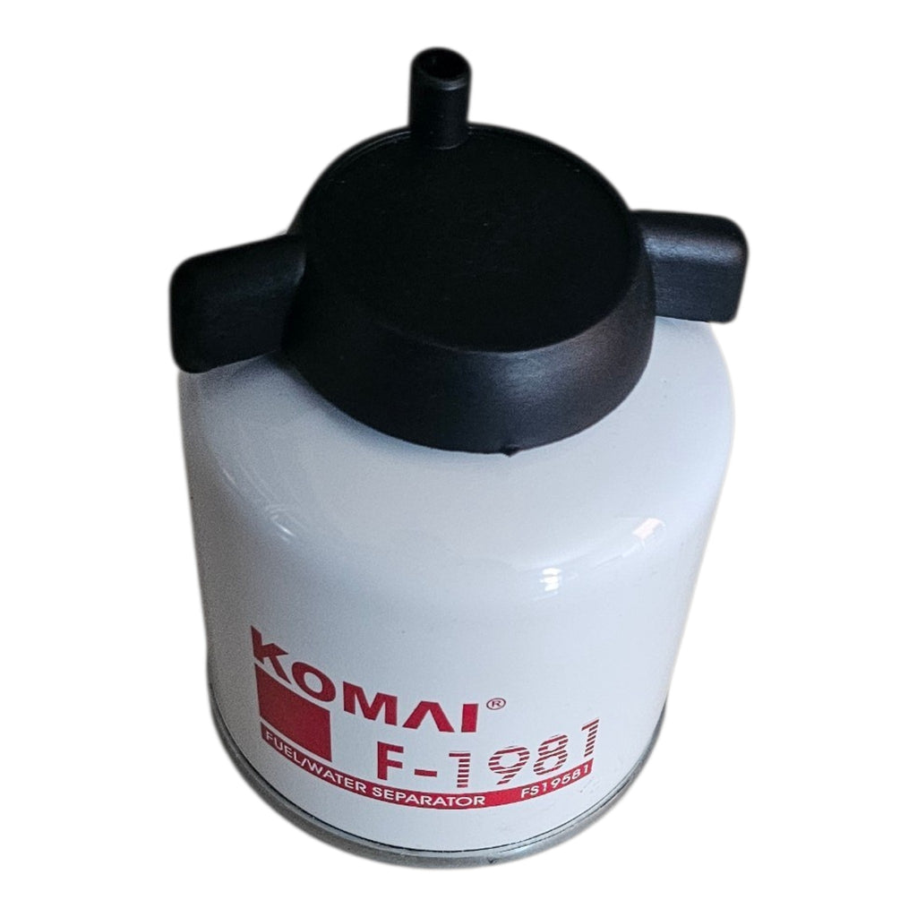 Filtro Separador de Agua y Combustible KOMAI F-1981 Compatible con Bobcat 6667352