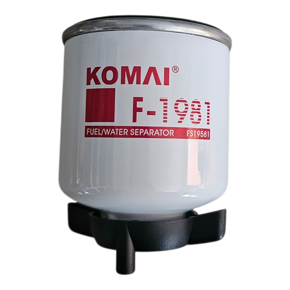 Filtro Separador de Agua y Combustible KOMAI F-1981 Compatible con Bobcat 6667352